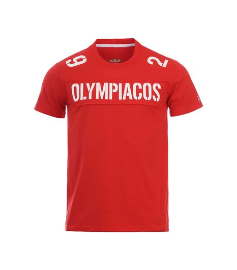 T-shirt Olympiacos Patch 1925 Ωμος Men nc